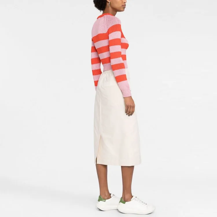 MARNI Striped Cut Out Knitted Jumper-3