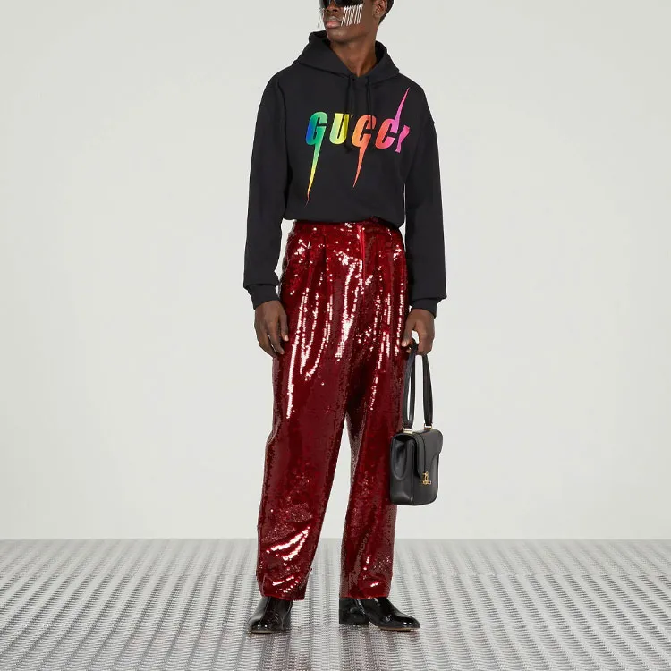 GUCCI Sweatshirts Men Black-2