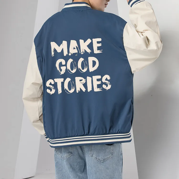 Yvette Thin Baseball Jacket Fall Unisex-8