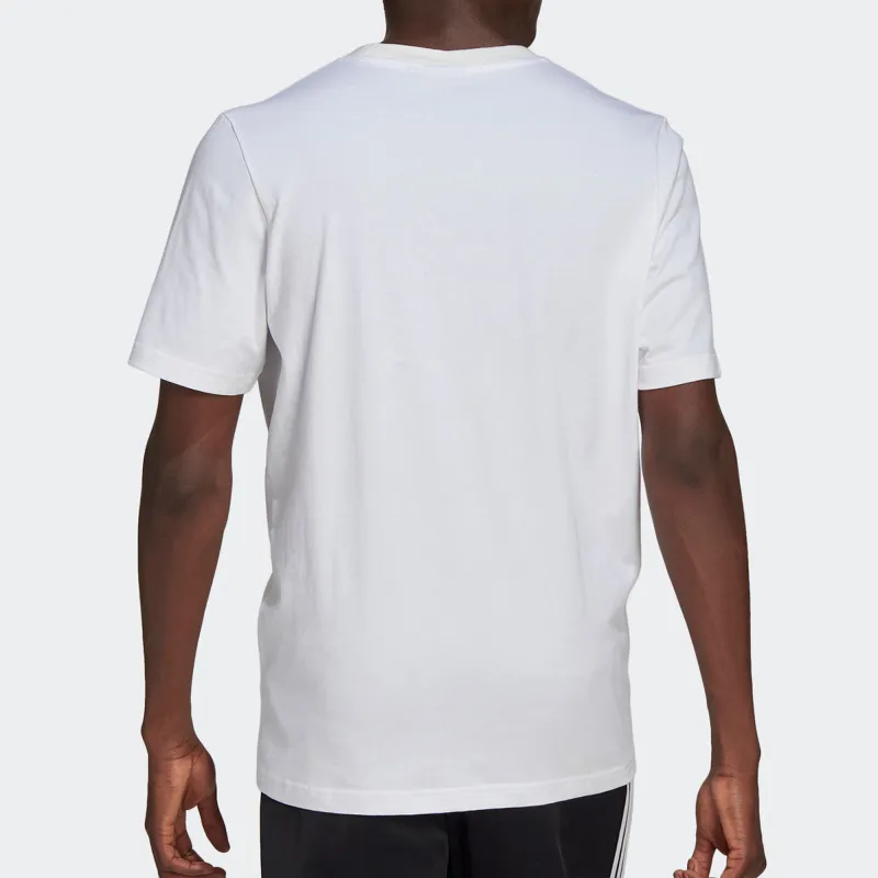 Adidas Originals Set in Sleeve T Shirt Men's White-3