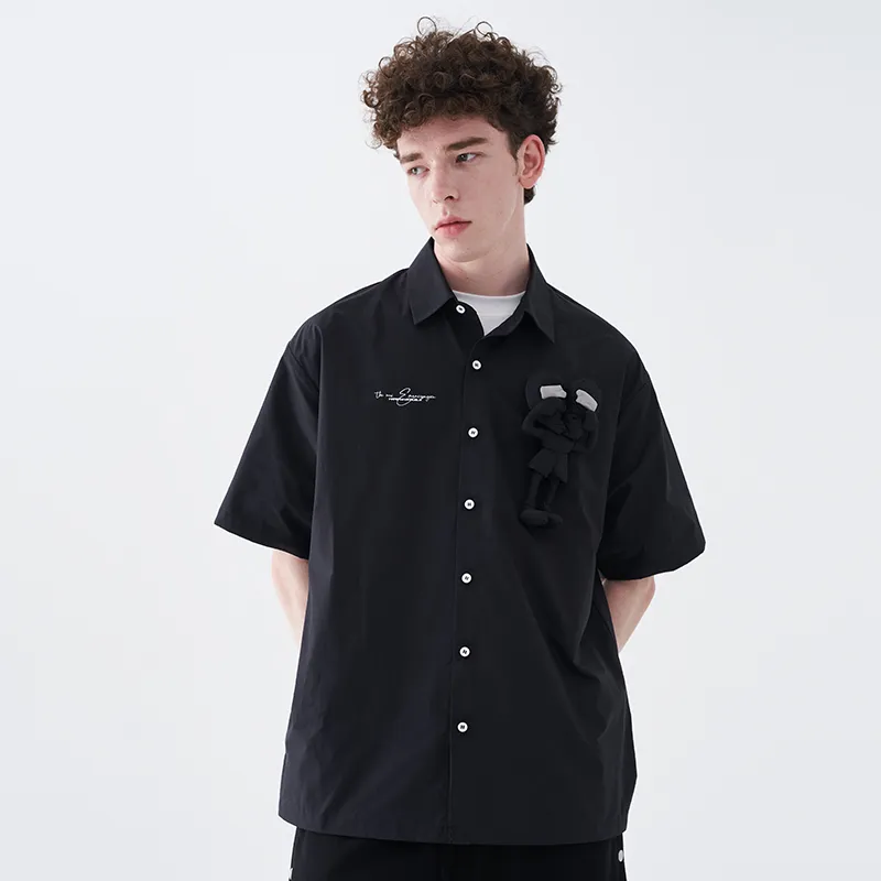 HARSH AND CRUEL Short-Sleeved Shirt Unisex-3