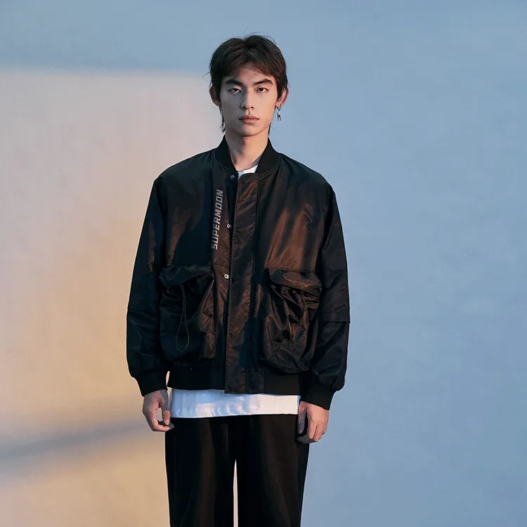 SUPERMOON Loose Fit Jacket Unisex-3