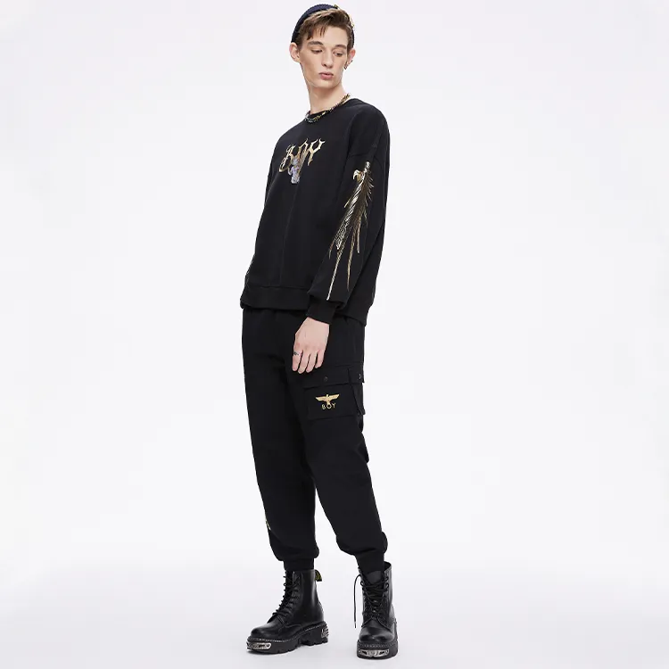 Boy London Sweatshirts Unisex Black-4