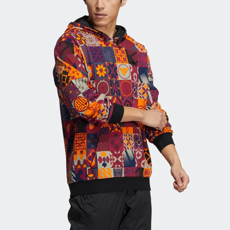 Adidas Cny Allover Print Hoodie-3