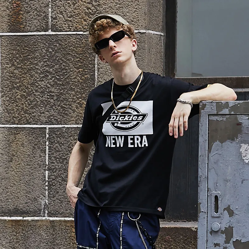 New Era X Dickies T Shirts Unisex Black-5