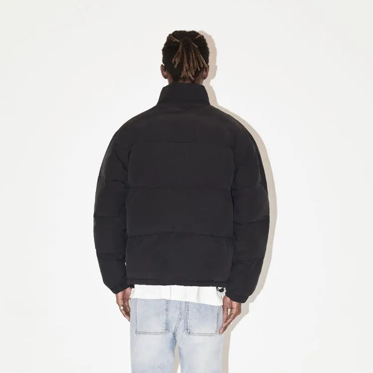 EMPTY REFERENCE Doberman Series Puffer Jacket Unisex Black-3