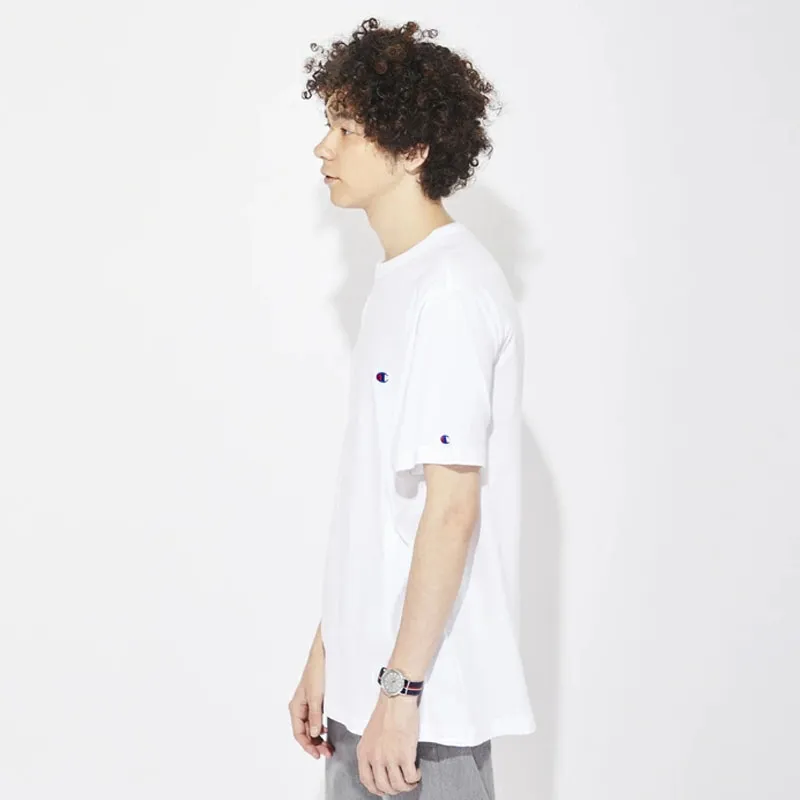 Champion T Shirt Japan Version Unisex White-4