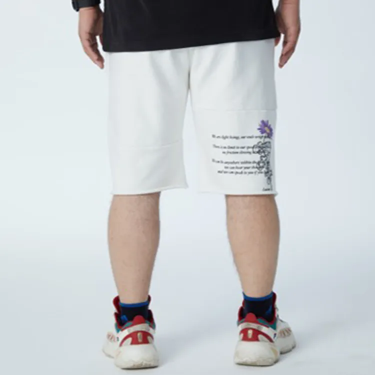 VESSEL Casual Shorts Unisex White-4
