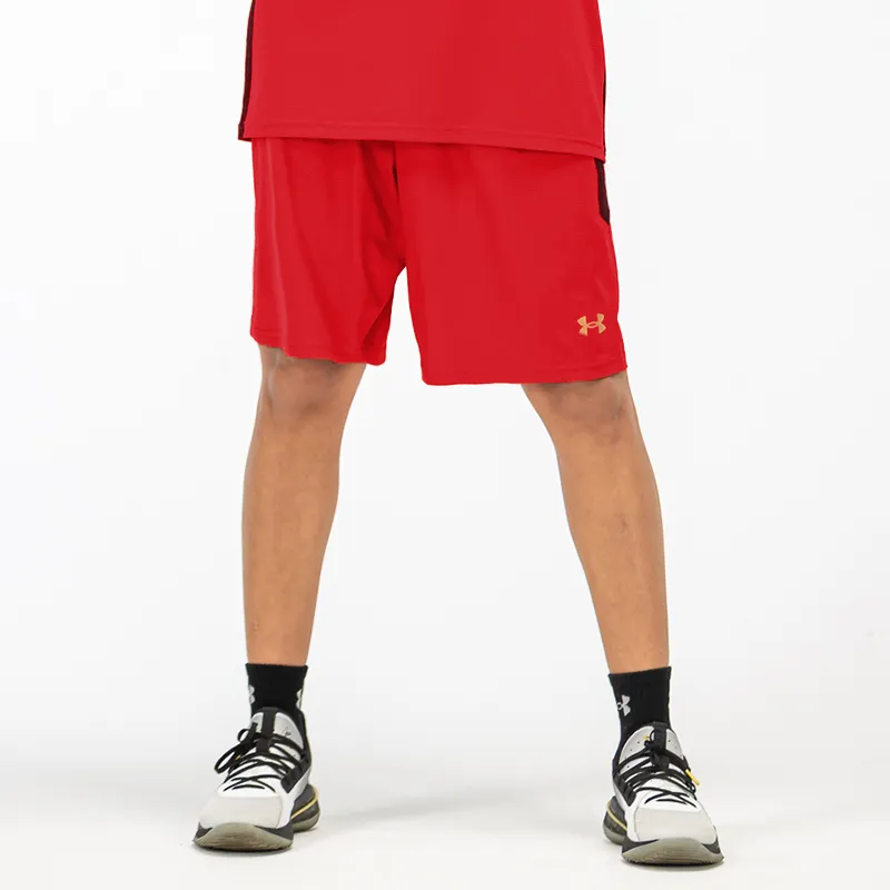 Under Armour Loose Fit Shorts Unisex Red-3