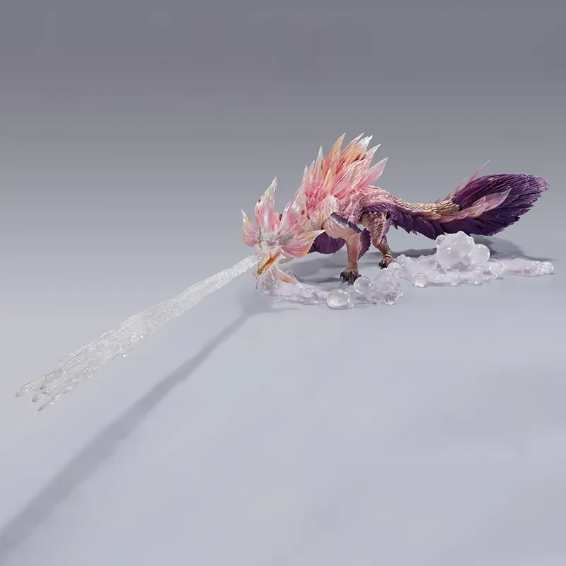 BANDAI S.H.MonsterArts Monster Hunter Characters, Foxy Dragon, Length 31cm Action Figures-5