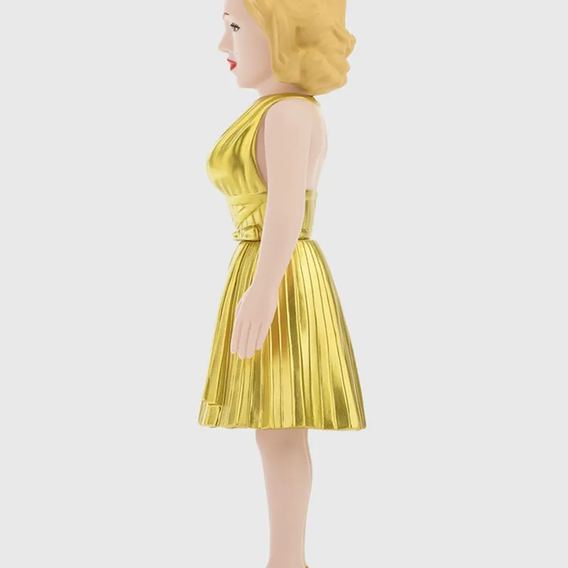 Medicom Toy Vcd Marilyn Monroe Gold Version Action Figure Gold-2