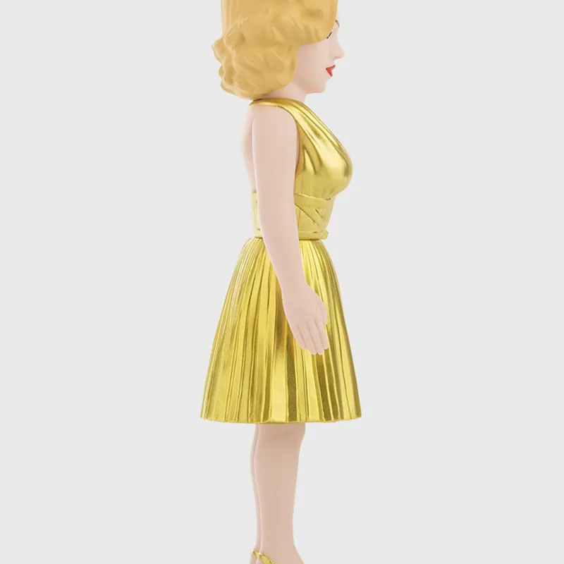 Medicom Toy Vcd Marilyn Monroe Gold Version Action Figure Gold-3