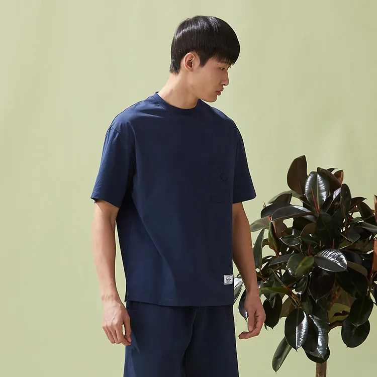 Herschel Straight T-Shirt Unisex-5