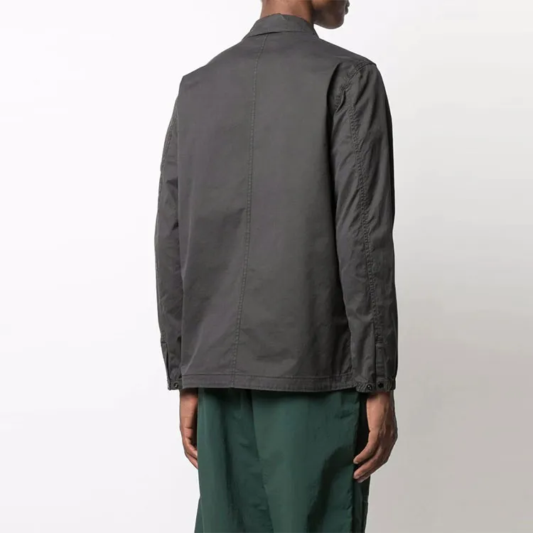 STONE ISLAND Jackets Men Charcoal Gray-2