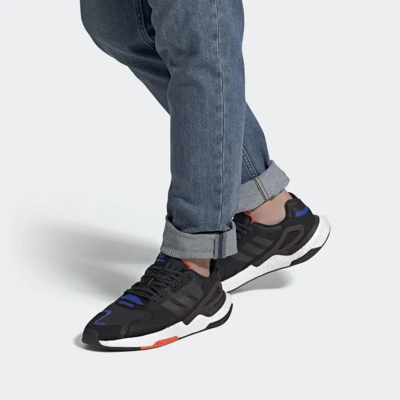 Adidas Day Jogger Black Semi Solar Red-6