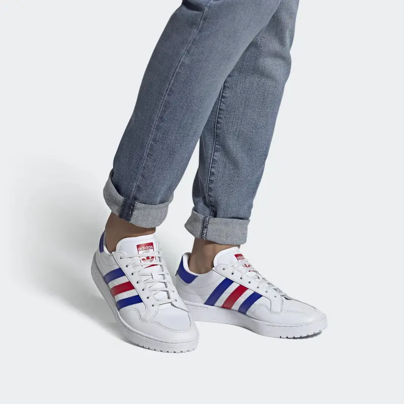 Team Court Adidas Originals 'White Royal Scarlet'-6