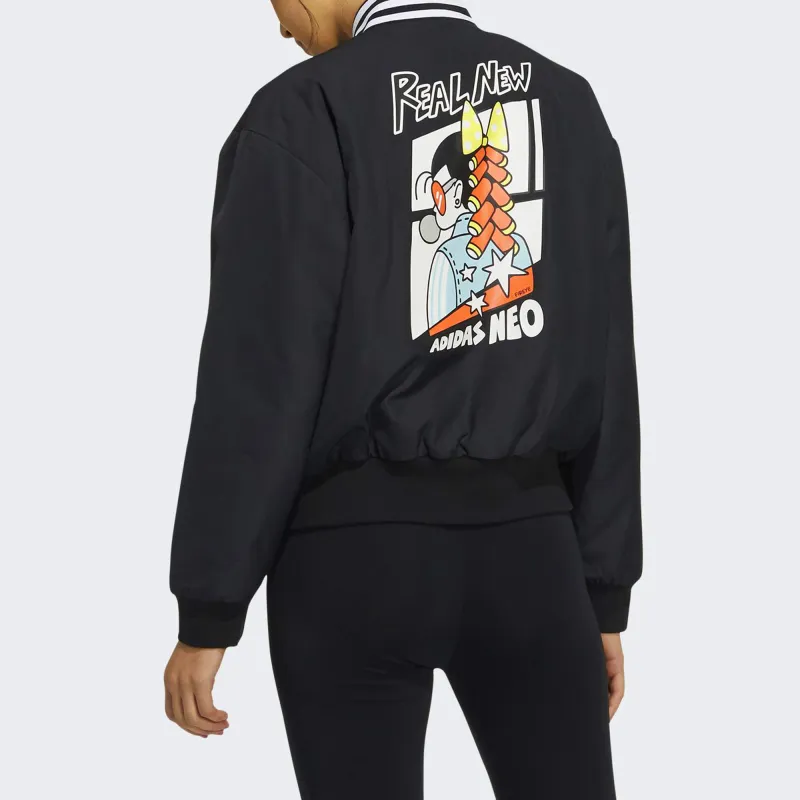 Adidas Neo Puffer Jacket Women's Black-2
