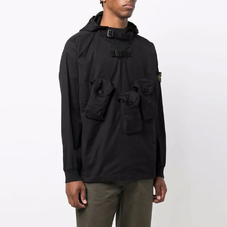 STONE ISLAND Jackets Men Black-2
