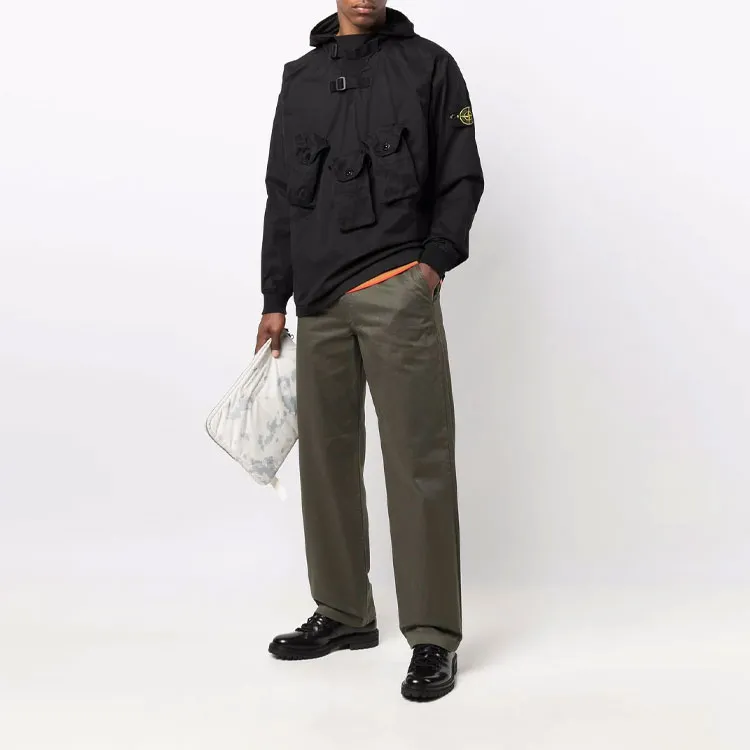 STONE ISLAND Jackets Men Black-1