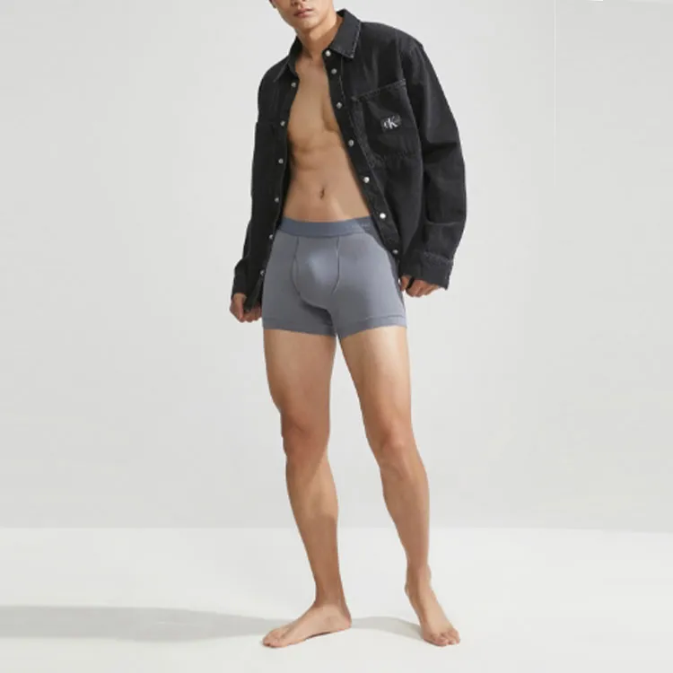 CALVIN KLEIN Nature Series Boxer Shorts Men's Soft Gray-2