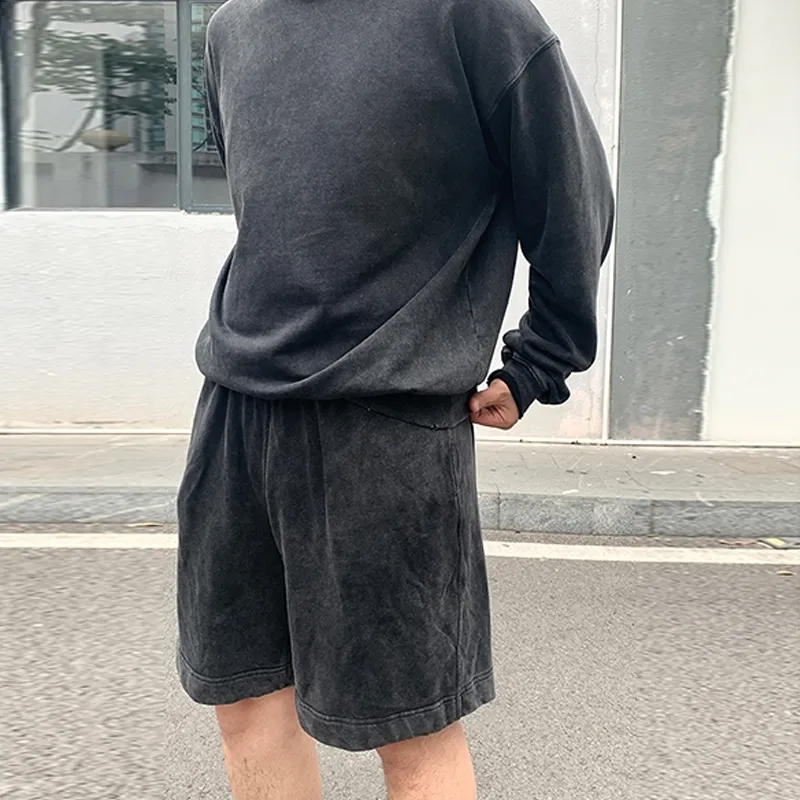 ANYWEARLAB Casual Shorts Men Black-2