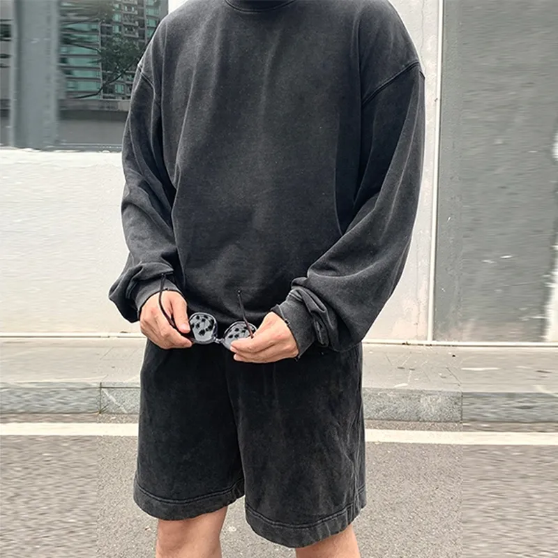 ANYWEARLAB Casual Shorts Men Black-3