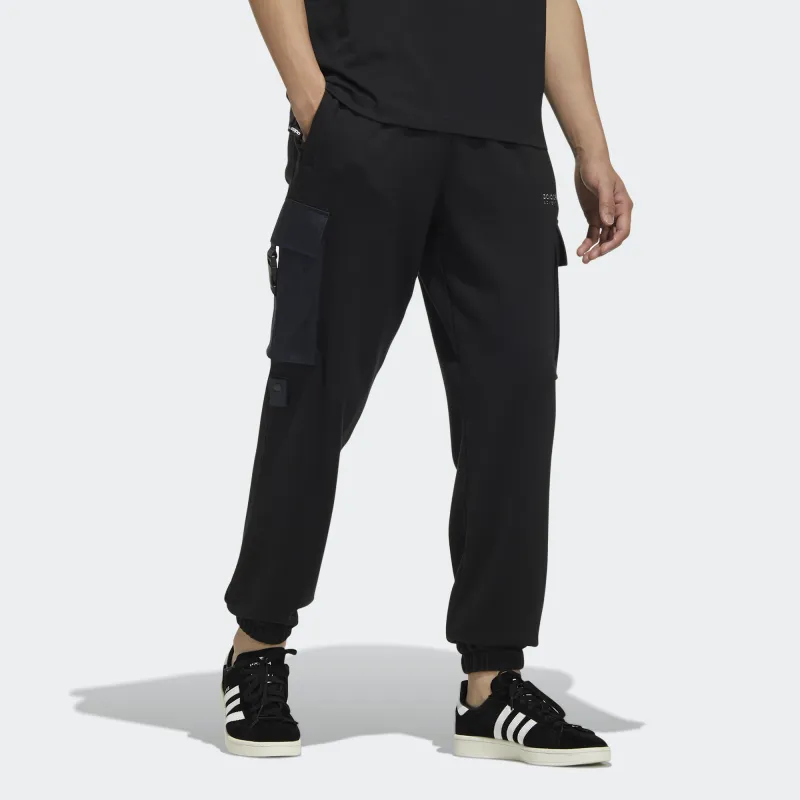 Adidas Originals Knitted Sweatpants Men's Black-3