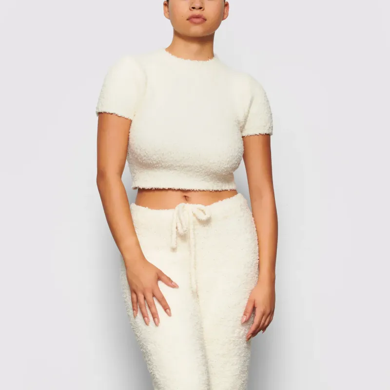 Skims T-Shirts Women's Bone White-3