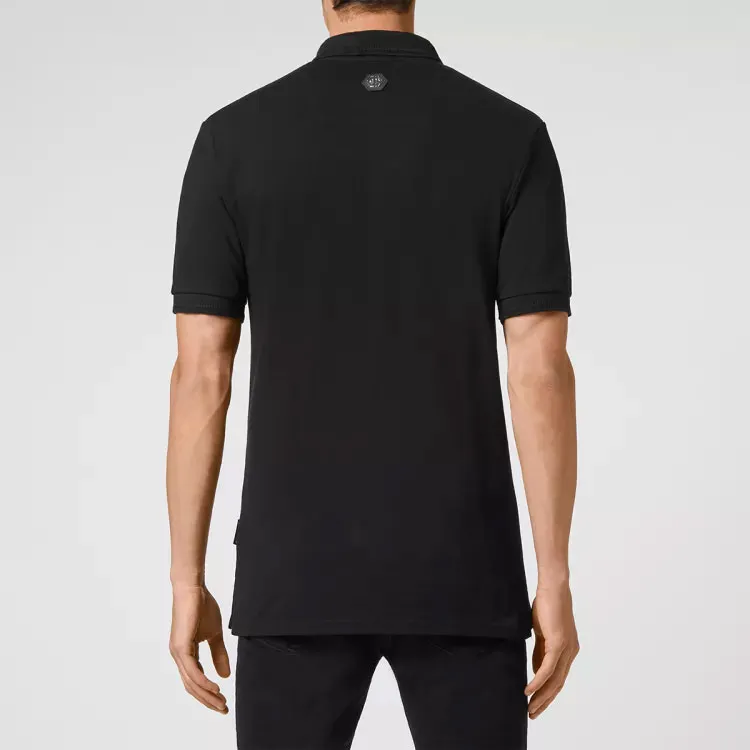PHILIPP PLEIN Polo Shirts Men Black-3
