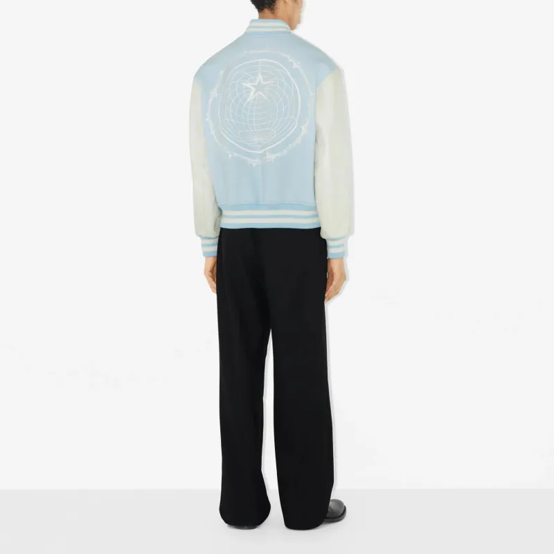 Burberry SS23 Jackets Coats Men's Light Blue-3