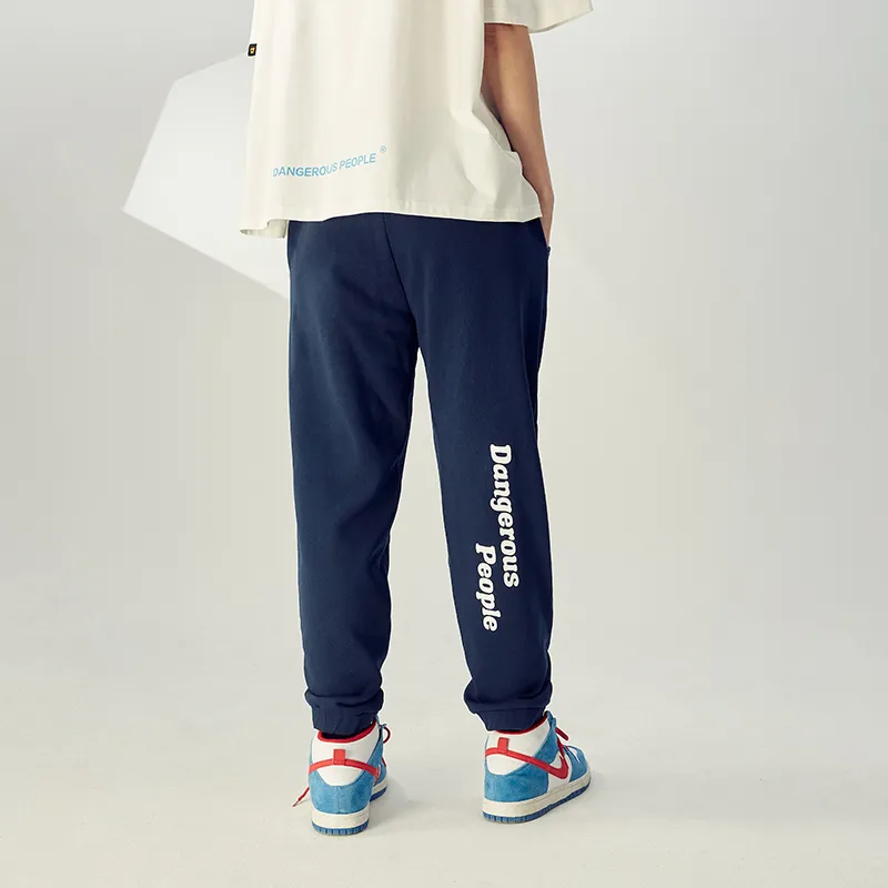 DANGEROUSPEOPLE Straight Moderate Casual Pants Unisex-4