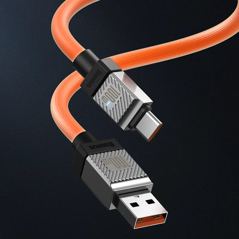 Baseus 1 Meter One Drag One USB A To Tpye CType C To IP Coolplay Apple Android Fast Charging Cable-21