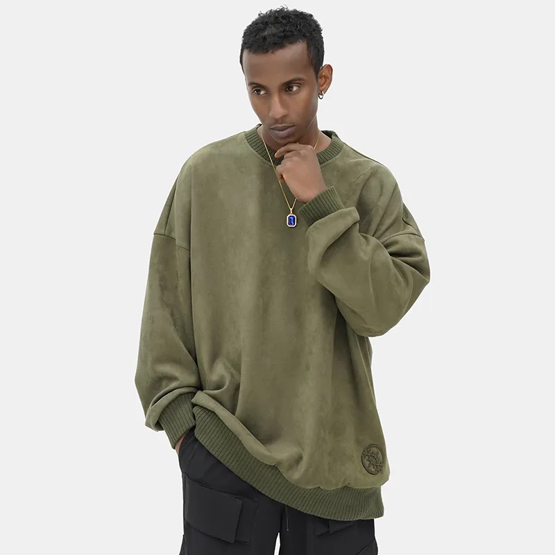 BTW Crew Neck Loose Fit Sweatshirt Unisex-3