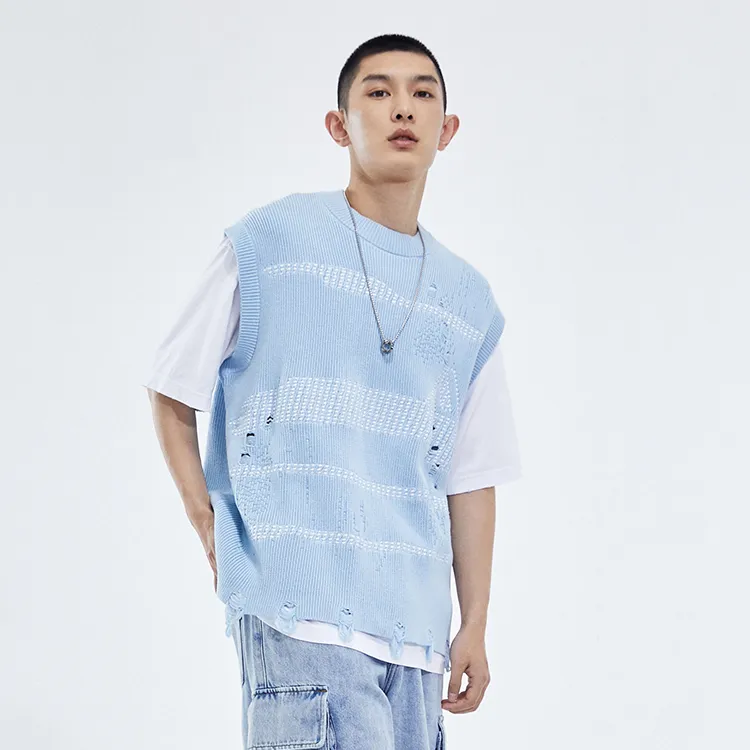 FUN Thinking Mirror Vests Unisex Sunlight Blue-5
