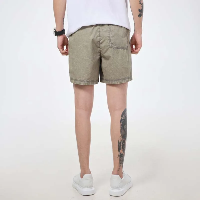 Nike Denim Shorts Men Army Green-3