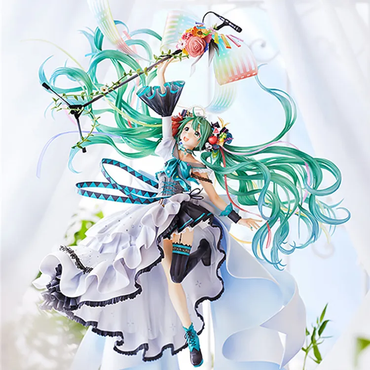 GSC Hatsune Miku Vocaloid Memorial Dress Ver. 10 Anniversary Drawing Competition Grand Prize Scale Figures 43cm-5