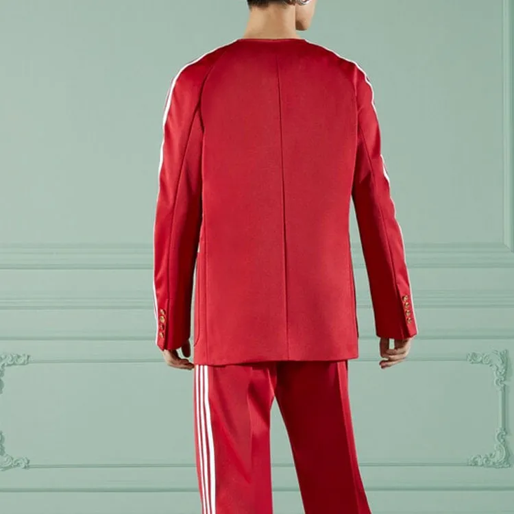 Adidas Originals X GUCCI Business Suits Men Red - Cheap Rcj