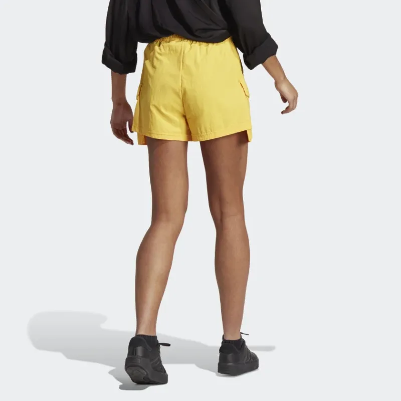 Adidas Casual Shorts Women's Gold-5