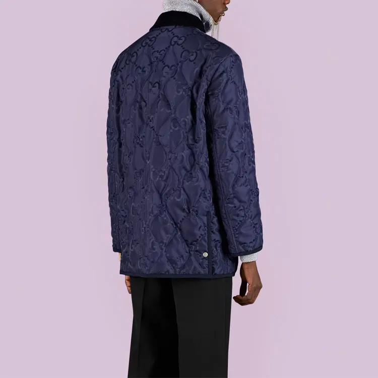 GUCCI Quilted Gg Jumbo Jacket-3