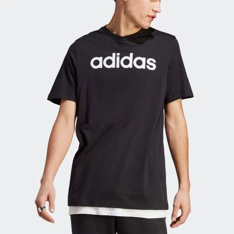 Adidas ESSENTIALS T Shirt Men's Black-1