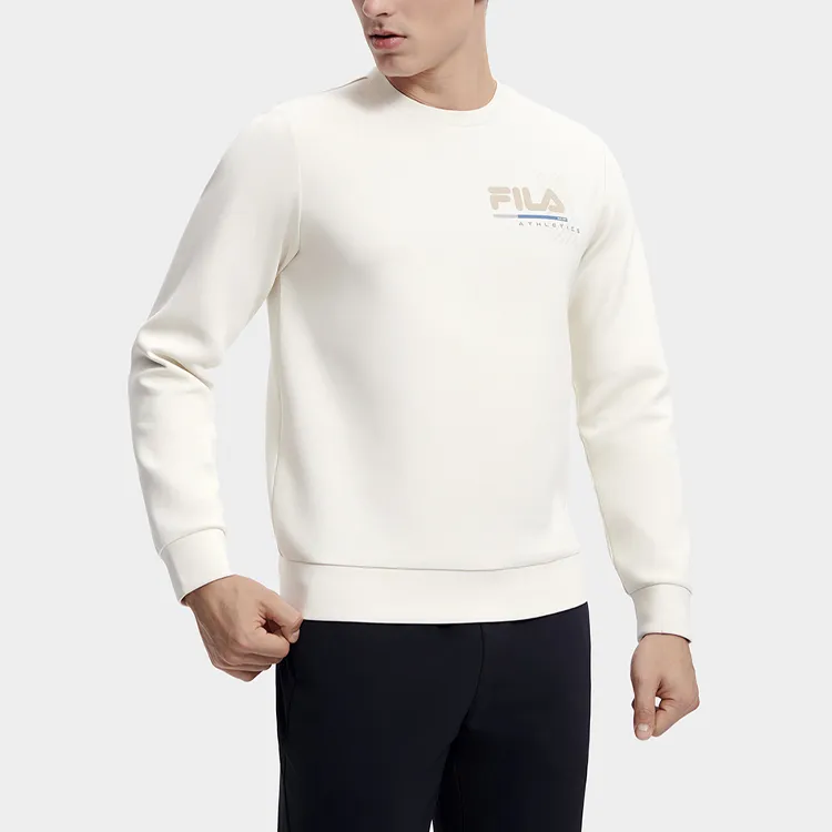 FILA Sweatshirt Men's White Birch Gray-4