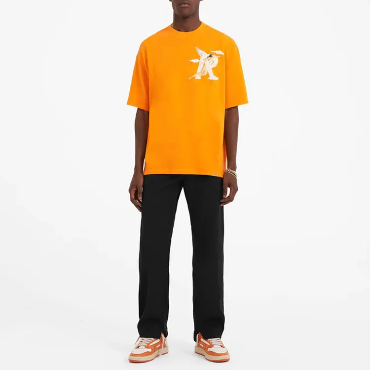 REPRESENT T Shirts Men Orange-2
