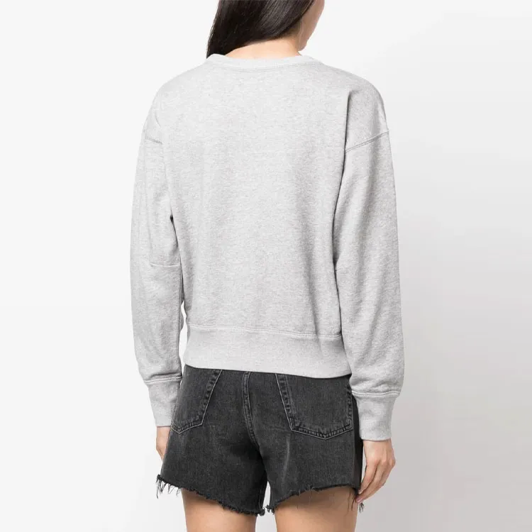 ISABEL MARANT Logo Embroidered Crewneck Sweatshirt-3