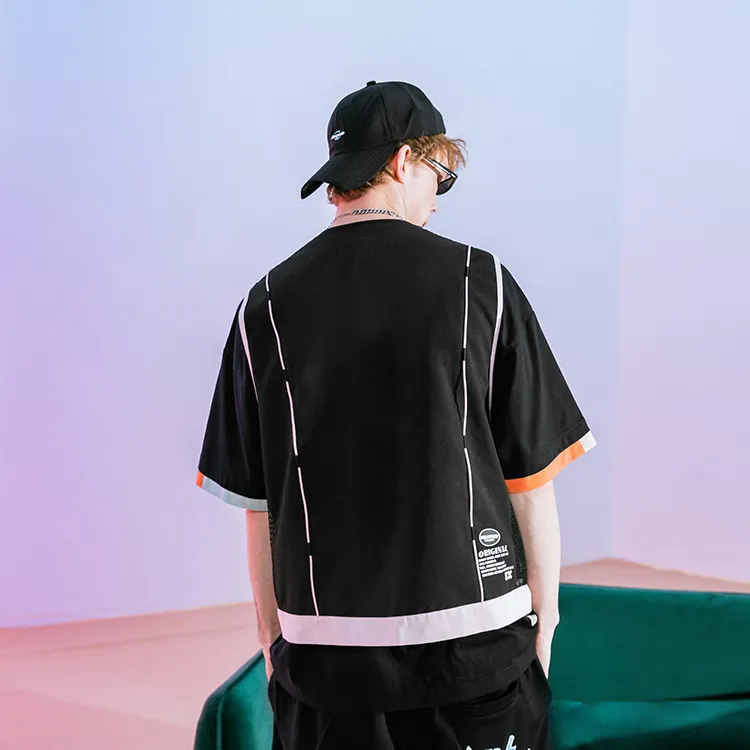 LAMLICKA Vests Unisex Black-2