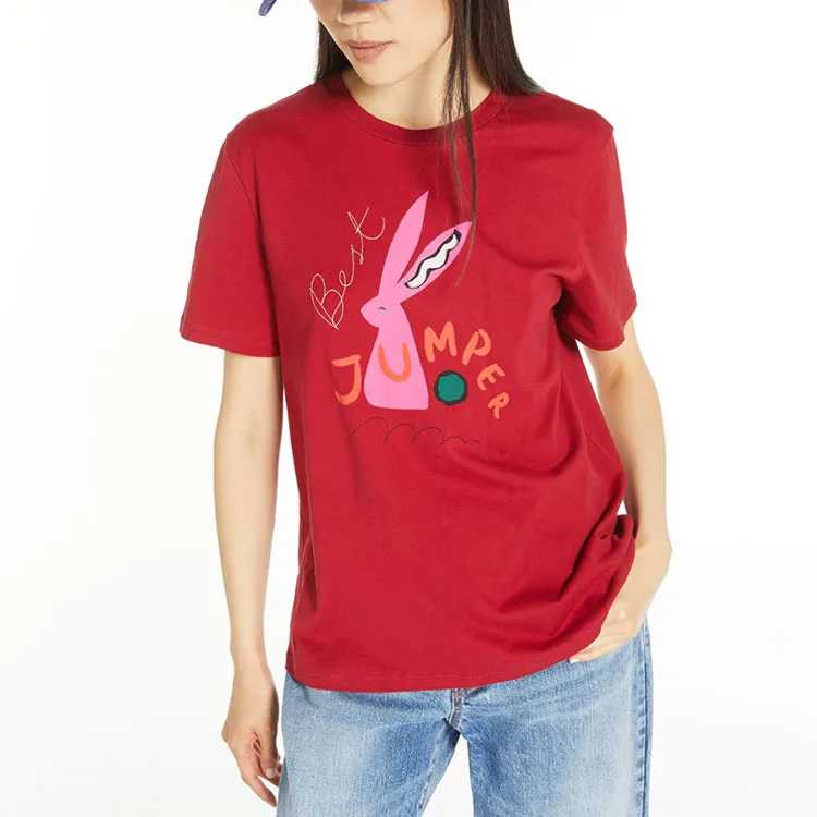 WEEKEND MaxMara T Shirts Women's Red-1