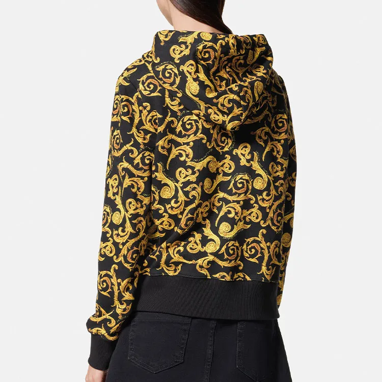 VERSACE JEANS COUTURE Sweatshirts Women's Black Gold-3