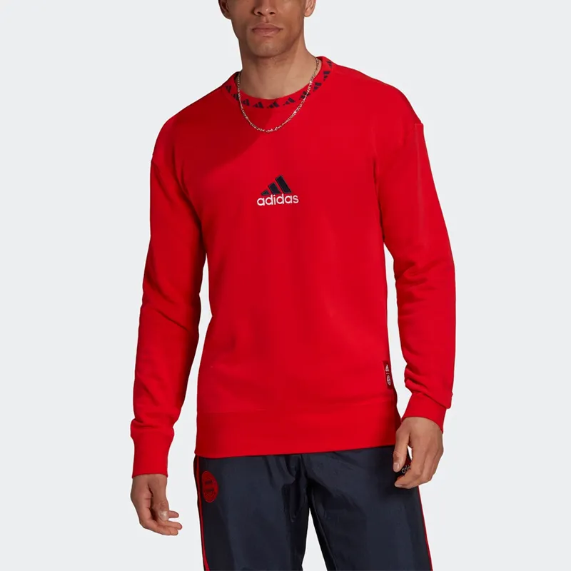 Adidas Sweatshirts Men Red-1