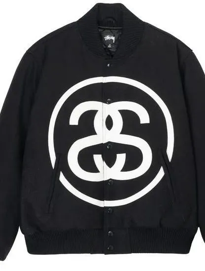 【Stussy】SS-LINK VARSITY ジャケット abdf6a4f6b395b4ecfa5424228fc13