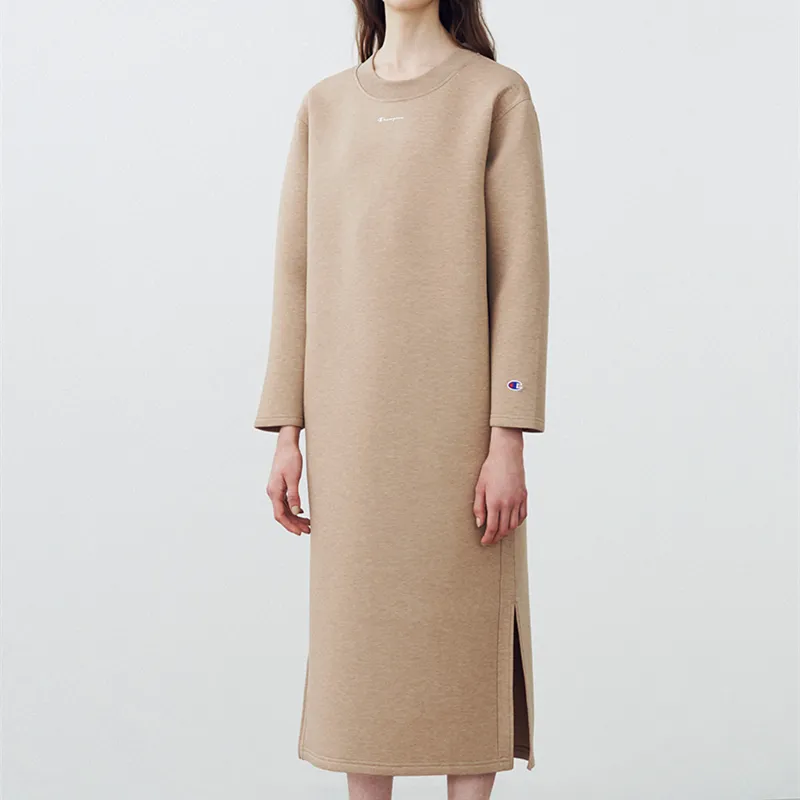 Champion Shift Dress Mid Length Dress Japan Version-3