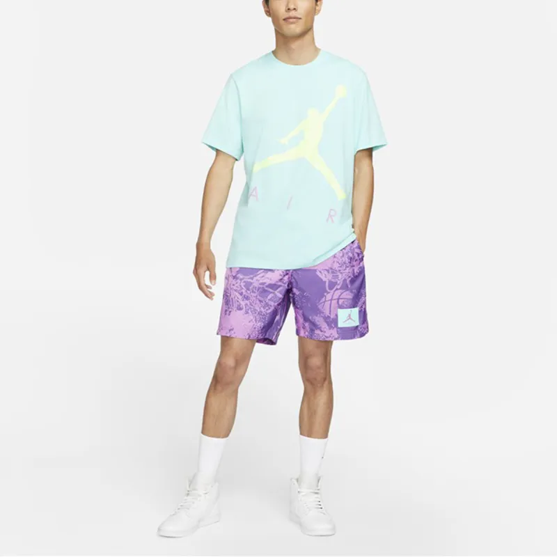 JORDAN Sports Shorts Men Purple-3